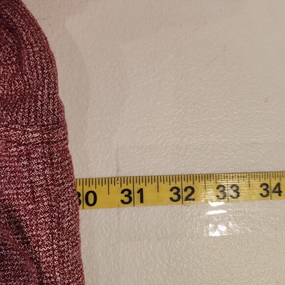 Duluth Trading Company Red White Relaxed Fit Button Up Shirt Size 2XL Casual - Picture 6 of 9